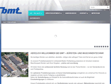 Tablet Screenshot of bmtonline.de